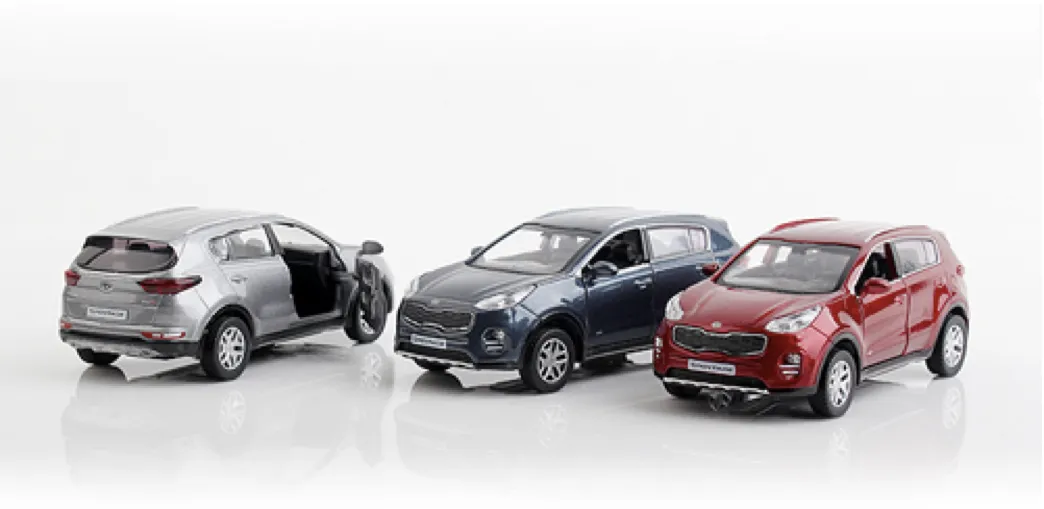 50052 kia sportage diecast model 1