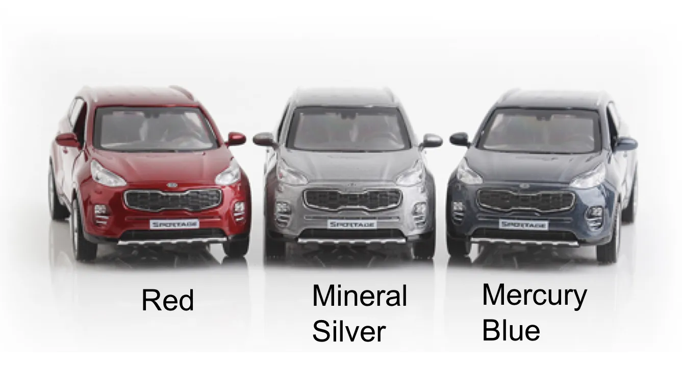 50052 kia sportage diecast model collection