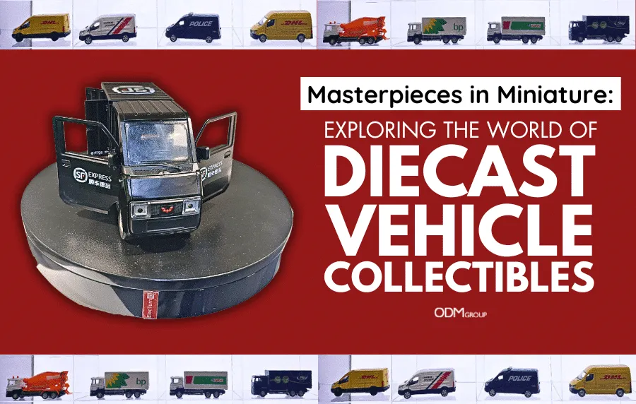 50071 custom diecast truck manufacturing process