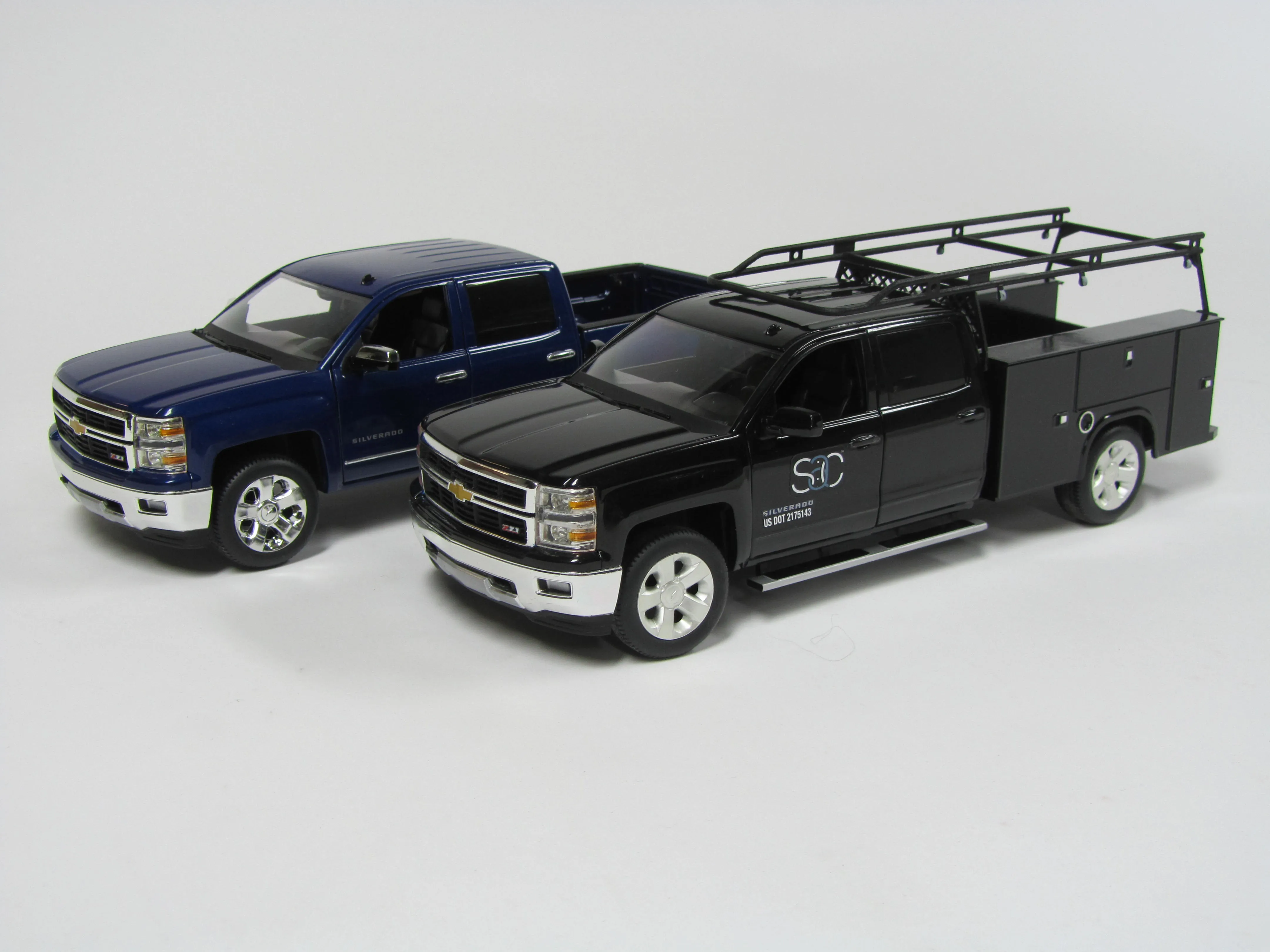 50071 materials used for custom diecast trucks