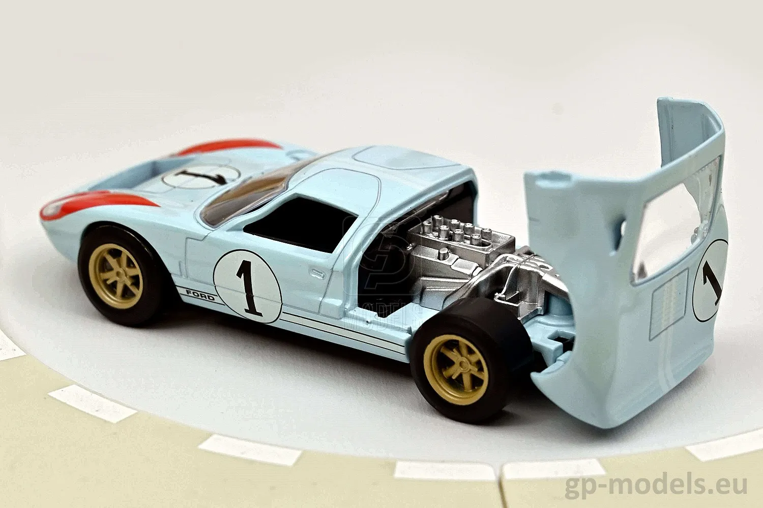 50077 ford gt40 diecast car 3