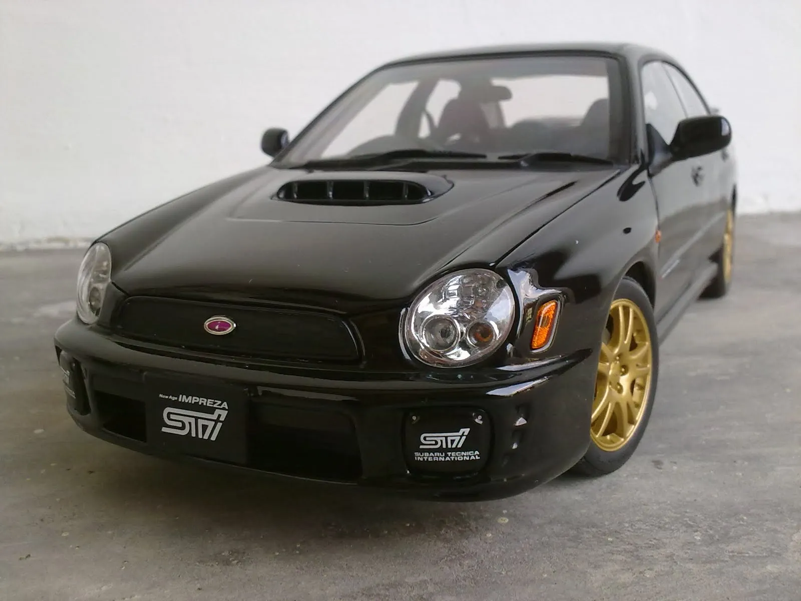 50081 impreza 22b sti diecast model