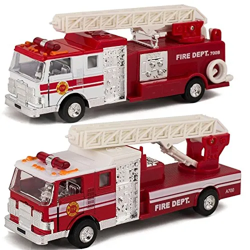 50084 modern fire trucks diecast