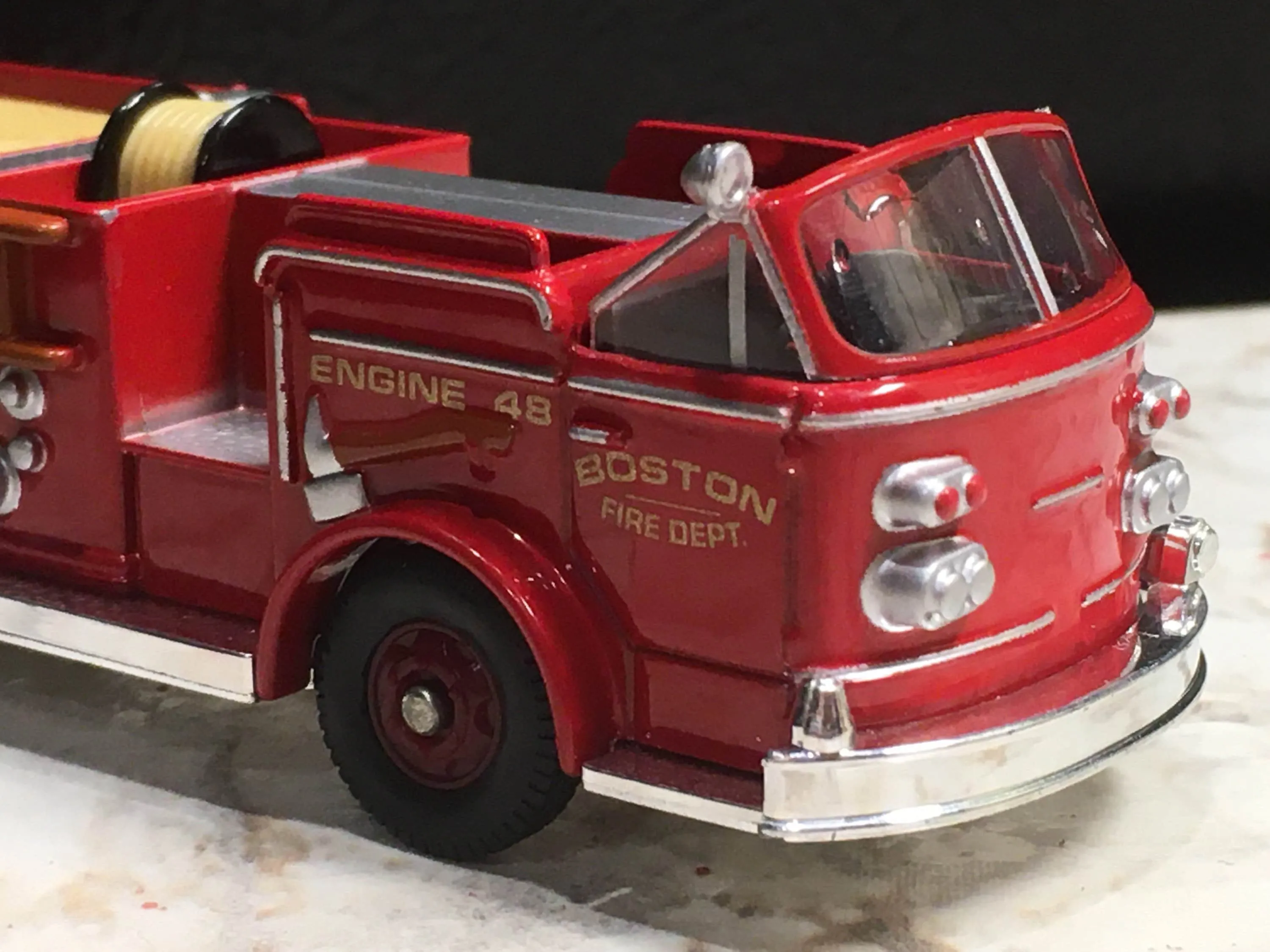 50084 seagrave fire truck diecast