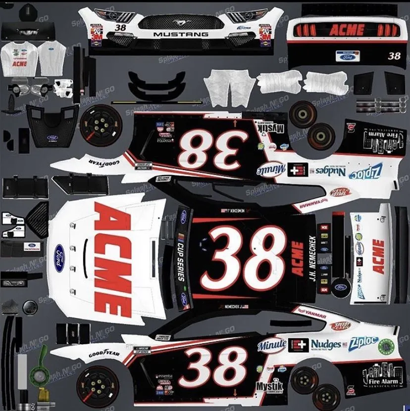 50086 diecast nascar design 6
