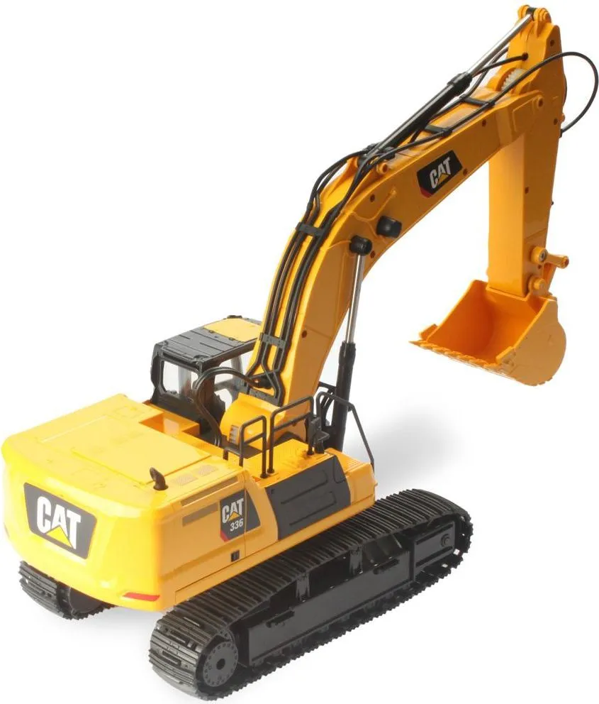 50095 cat rc excavator diecast playing