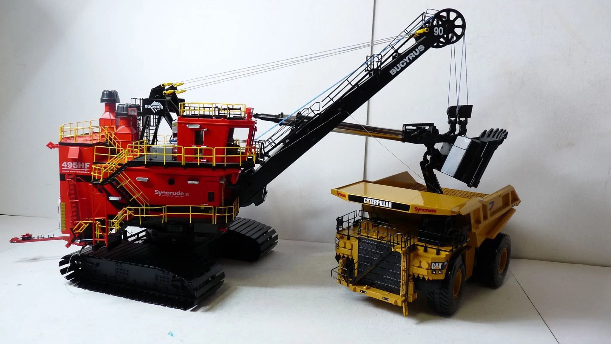 50108 diecast model display