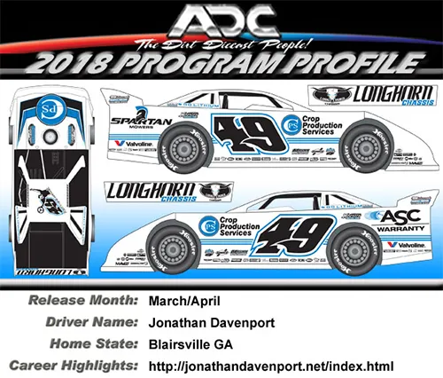 50116 dirt late model diecast collection