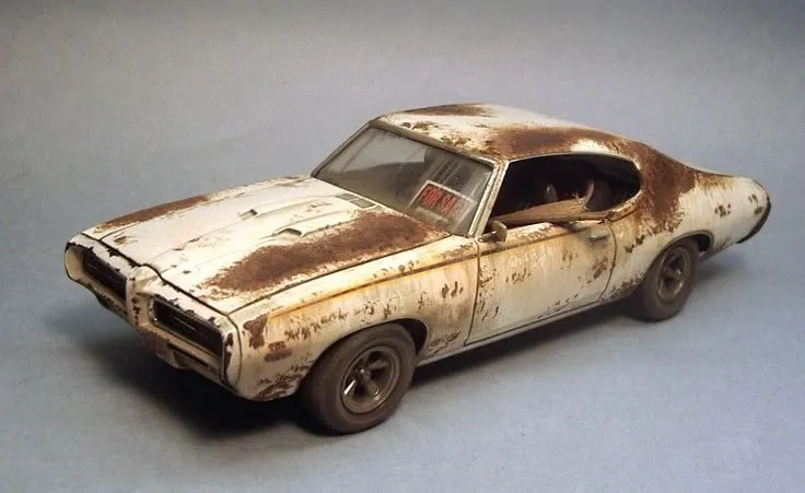 50125 diecast car before weathering
