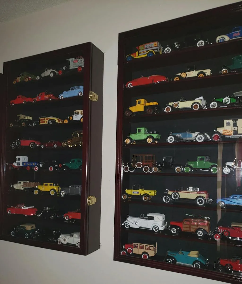 50180 diecast car display case collection
