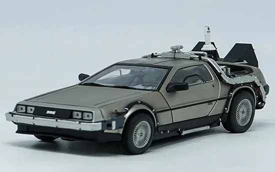 50213 delorean diecast model scale