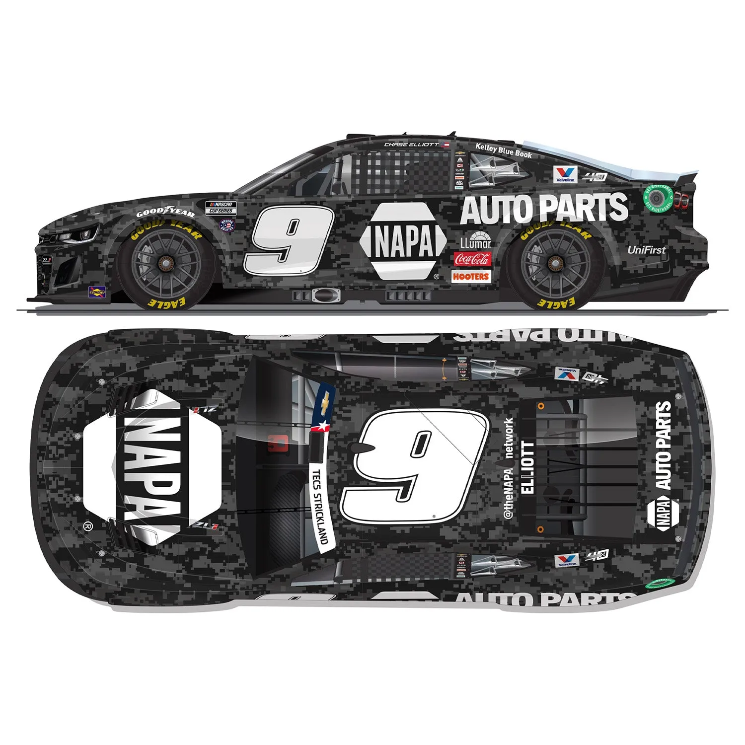 50230 nascar diecast decal positioning