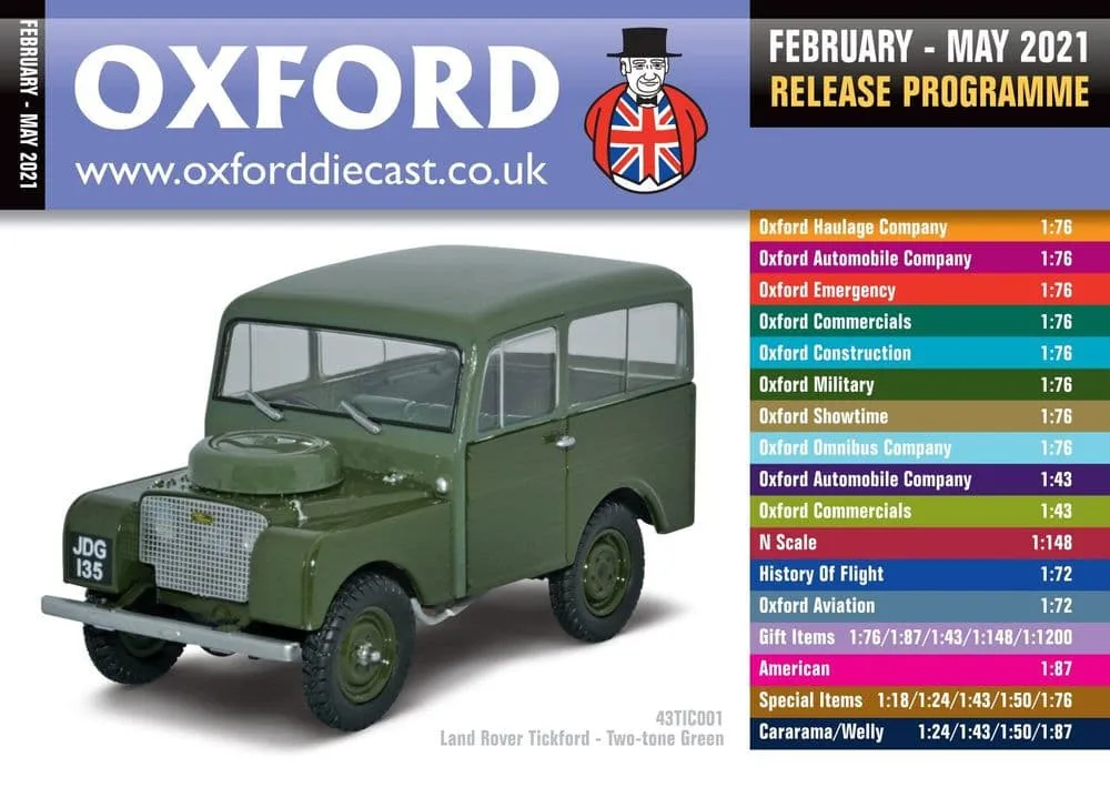 50265 oxford diecast models catalogue 4