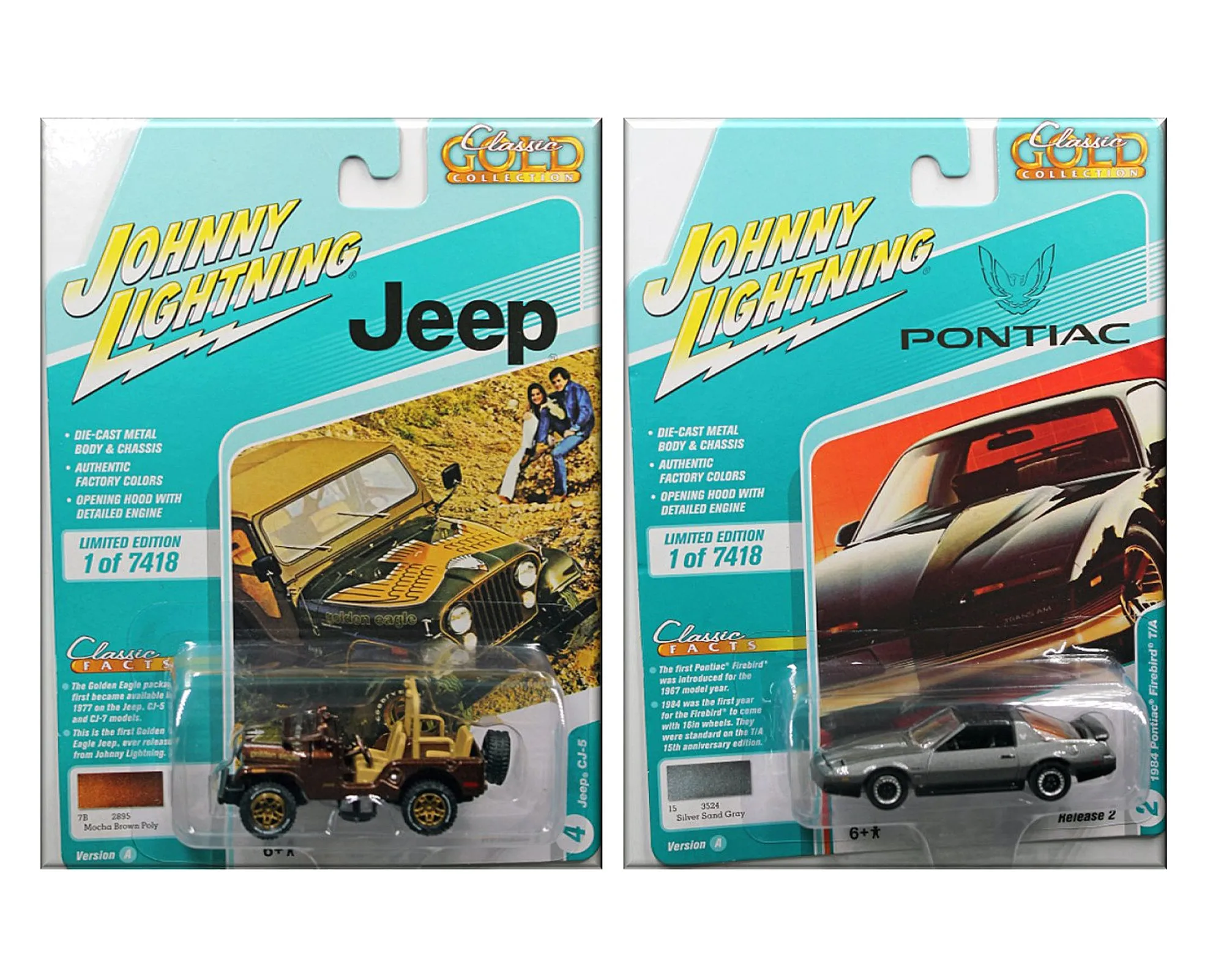 50268 johnny lightning diecast bodies