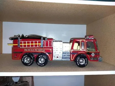 50284 fire truck diecast collectables seagrave