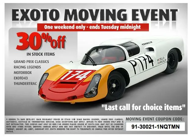 50290 exoto diecast collectors